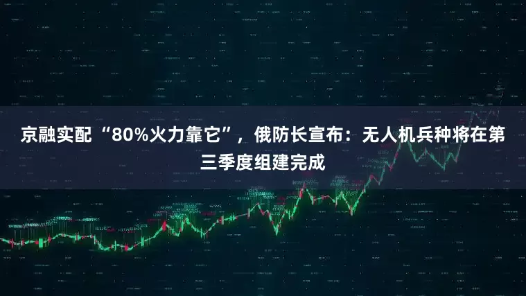 京融实配 “80%火力靠它”，俄防长宣布：无人机兵种将在第三季度组建完成